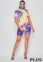 Plus Purple TyeDye 3pc Set